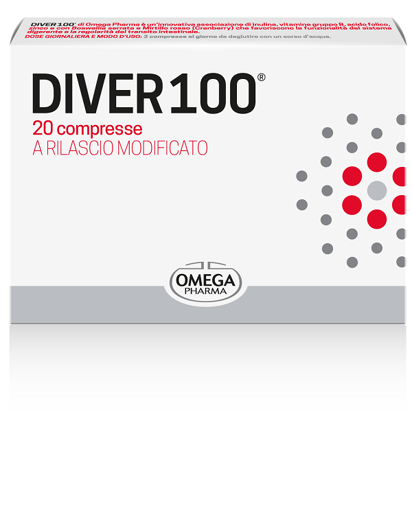 DIVER 100 20 COMPRESSE - UniversoFarmacie.it