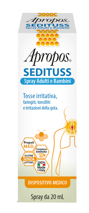 APROPOS SEDITUSS SPRAY ADULTI/BAMBINI 20 ML - UniversoFarmacie.it