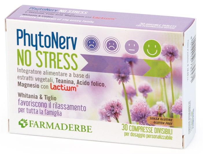 PHYTONERV NO STRESS 30 COMPRESSE - UniversoFarmacie.it