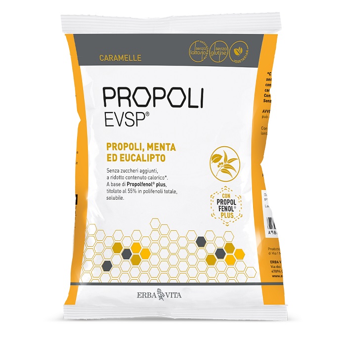 PROPOLI EVSP CARAMELLE PROPOLI MENTA EUCALIPTO 65 G - UniversoFarmacie.it