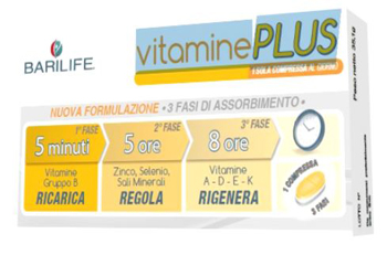 BARILIFE VITAMINE PLUS 30 COMPRESSE TRIFASE - UniversoFarmacie.it