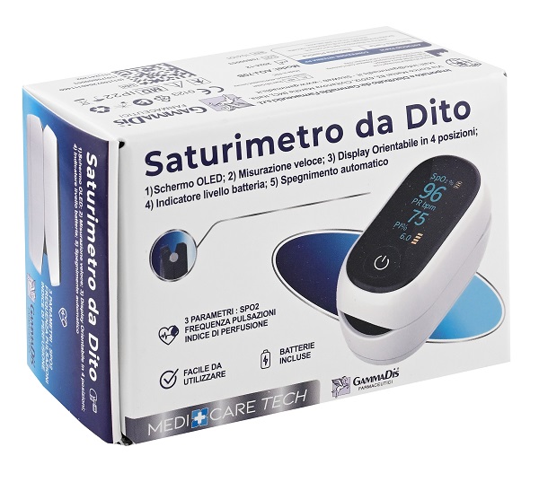 SATURIMETRO PROFESSIONAL 1 PEZZO MEDICARE - UniversoFarmacie.it
