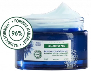 KLORANE CREMA IDRATANTE NOTTE FIORDALISO ACIDO IALURONICO 50 ML - UniversoFarmacie.it