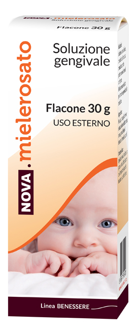 NOVA MIELEROSATO SOLUZIONE GENGIVALE 30 G - UniversoFarmacie.it