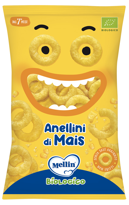 MELLIN SNACK BIO ANELLINI MAIS 15 G - UniversoFarmacie.it