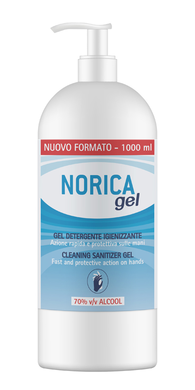 NORICA GEL DETERGENTE IGIENIZZANTE 70% ALCOOL 1000 ML - UniversoFarmacie.it