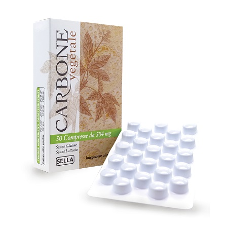 CARBONE VEGETALE 50 COMPRESSE - UniversoFarmacie.it