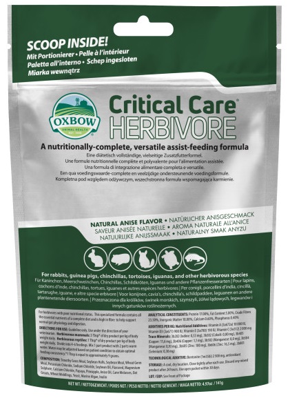 CRITICAL CARE HERBIVORE 141 G - UniversoFarmacie.it