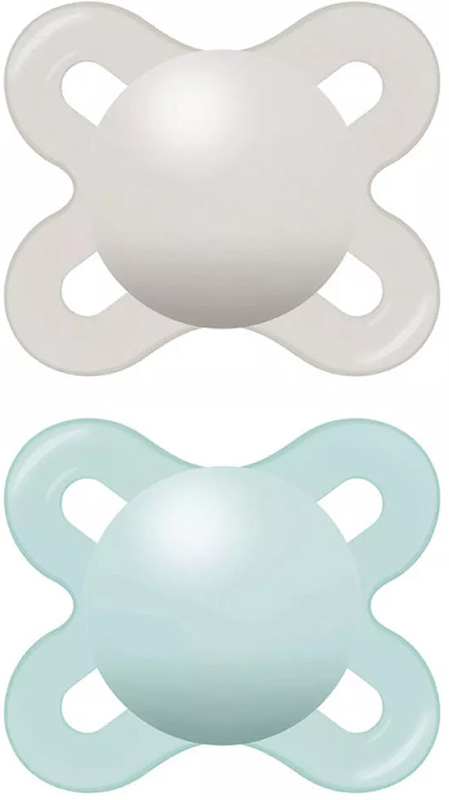 MAM SUCCHIETTO ORIGINAL START 0-2 MESI SILICONE NEUTRO 2 PEZZI - UniversoFarmacie.it