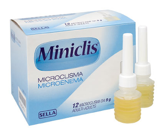 MINICLIS ADULTI 9 G 12 MICROCLISMI - UniversoFarmacie.it