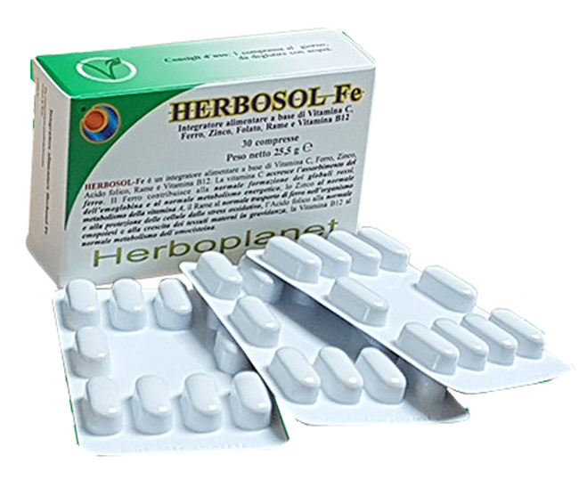 HERBOSOL FE 30 COMPRESSE - UniversoFarmacie.it