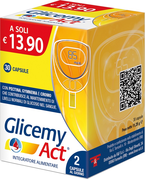 GLICEMY ACT 30 CAPSULE - UniversoFarmacie.it