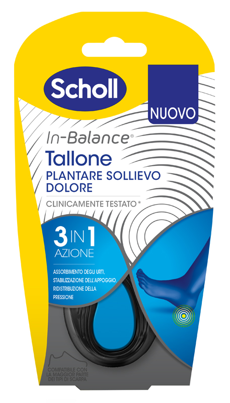 SCHOLL PLANTARE TALLONE M 2 PEZZI - UniversoFarmacie.it