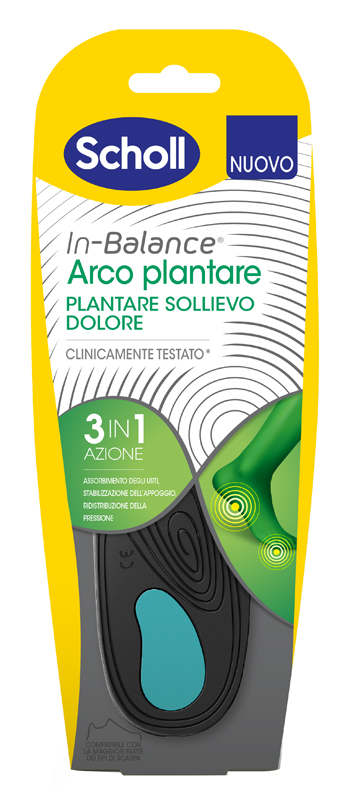 SCHOLL PLANTARE ARCO L 2 PEZZI - UniversoFarmacie.it