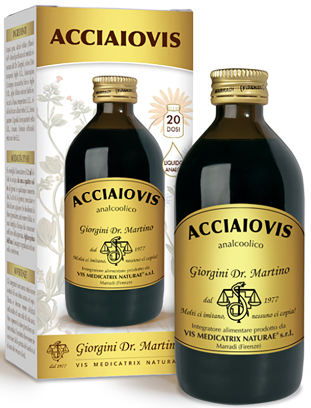 ACCIAIOVIS 200 ML LIQUIDO ANALCOLICO - UniversoFarmacie.it