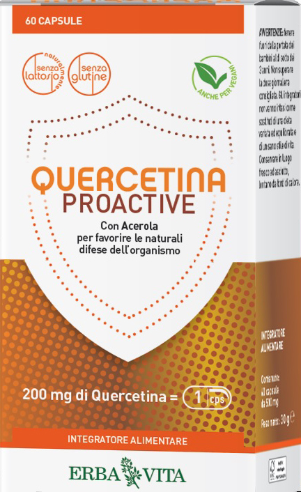 QUERCETINA PROACTIVE 60 CAPSULE - UniversoFarmacie.it
