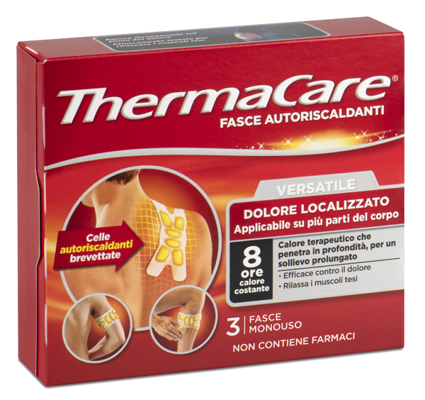 FASCIA THERMACARE VERSATILE 3 PEZZI - UniversoFarmacie.it