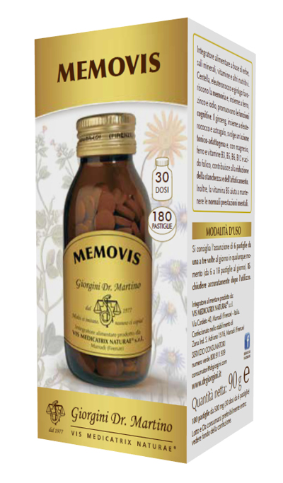 MEMOVIS 180 PASTIGLIE - UniversoFarmacie.it