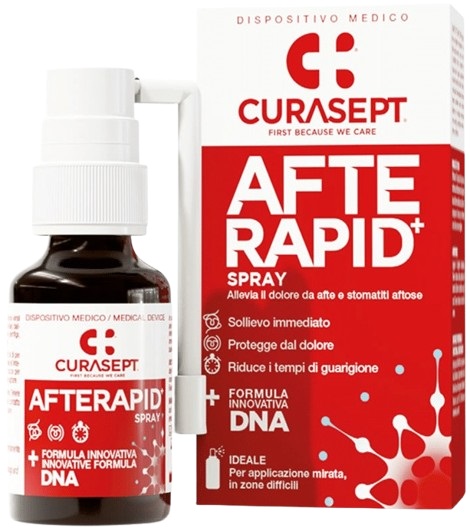 CURASEPT SPRAY AFTE RAPID DNA 15 ML - UniversoFarmacie.it