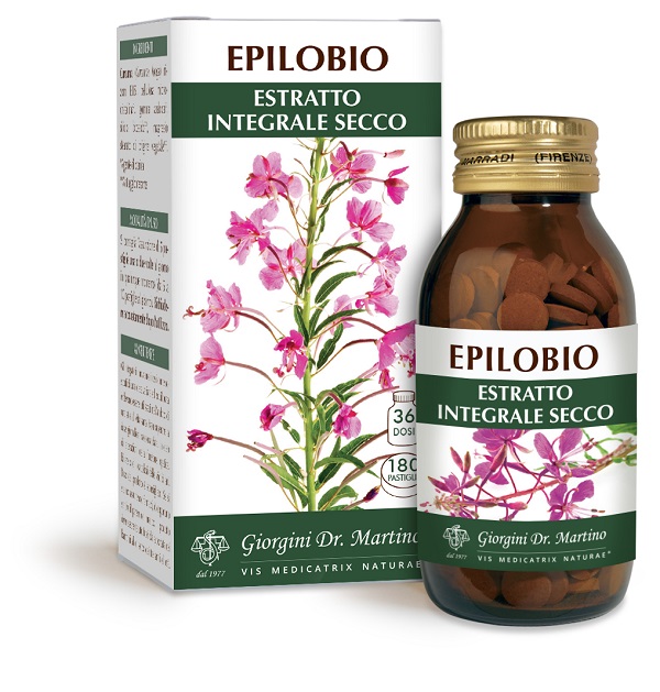 EPILOBIO ESTRATTO INTEGRALE SECCO 90 G 180 PASTIGLIE - UniversoFarmacie.it