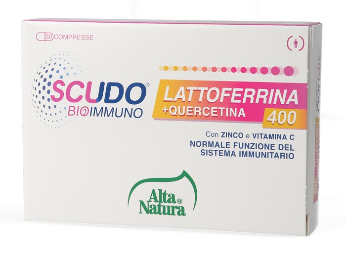 SCUDO LATTOFERRINA + QUERCETINA 400 30 COMPRESSE - UniversoFarmacie.it