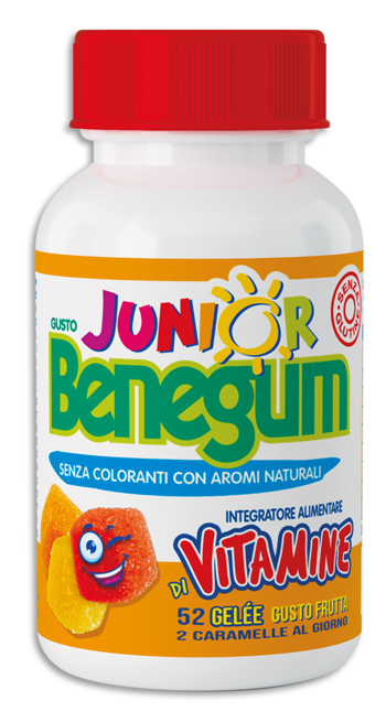 BENEGUM JUNIOR GELEE VITAMINE 52 CARAMELLE - UniversoFarmacie.it