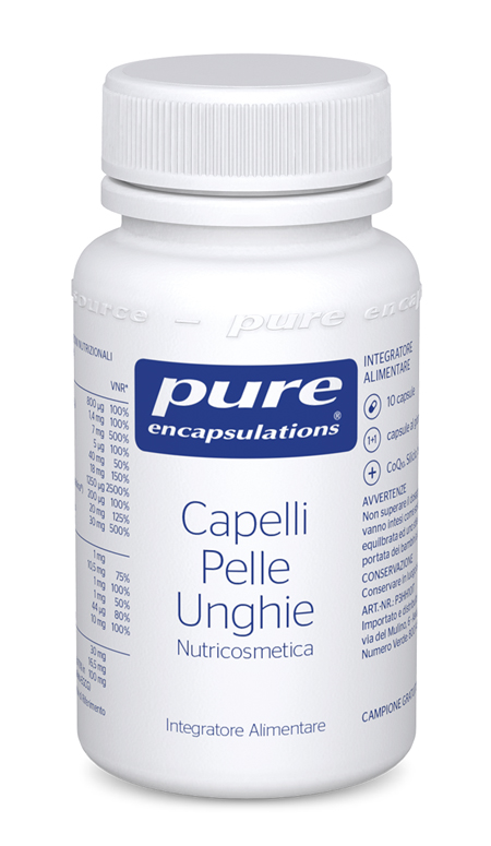 PURE ENCAPSULATIONS CAPELLI PELLE UNGHIE 30 CAPSULE - UniversoFarmacie.it