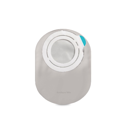 SENSURA MIO FLEX SISTEMA 2 PEZZI CON AGGANCIO ADESIVO SACCA COLOSTOMIA A FONDO CHIUSO RIVESTITA 50MM DA 340 ML 30 PEZZI - UniversoFarmacie.it