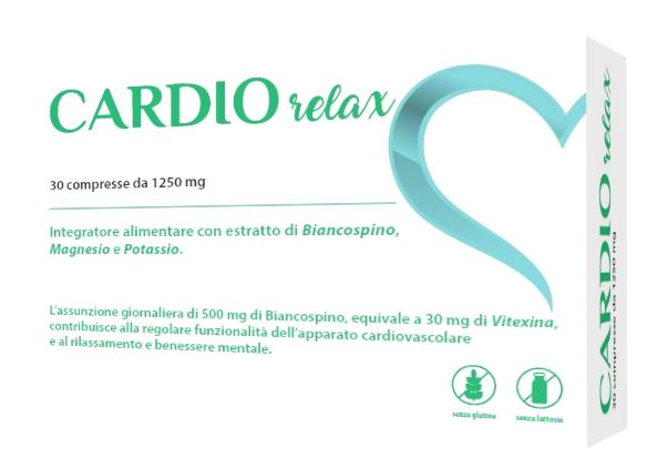 CARDIO RELAX 30 COMPRESSE - UniversoFarmacie.it