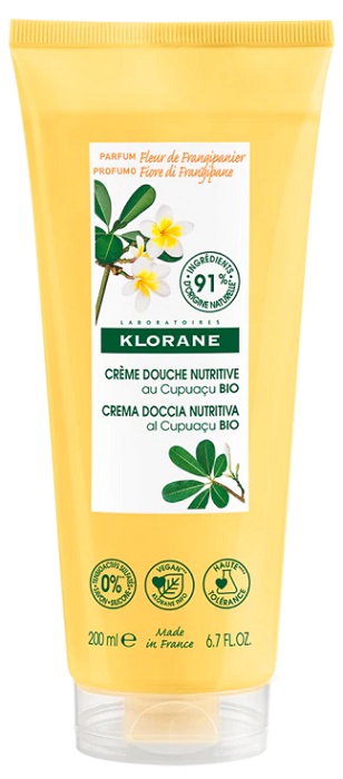 KLORANE CREMA DOCCIA FIORE DI FRANGIPANE 200 ML - UniversoFarmacie.it