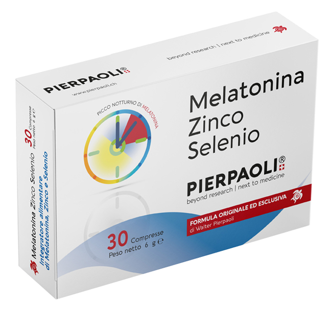 MELATONINA ZINCO SELENIO 30 COMPRESSE - UniversoFarmacie.it