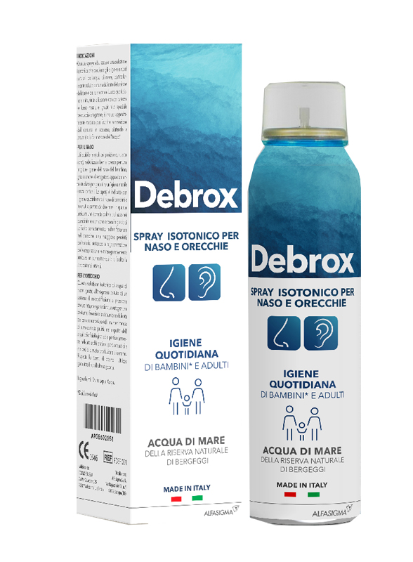 DEBROX SPRAY NASO ORECCHIE B/A 125ML - UniversoFarmacie.it
