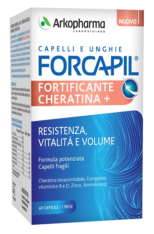 FORCAPIL FORTIFICANTE CHERATINA 60 CAPSULE - UniversoFarmacie.it