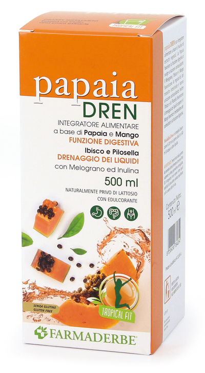 PAPAIA DREN 500 ML - UniversoFarmacie.it