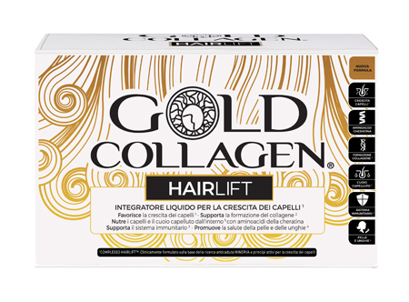 GOLD COLLAGEN HAIRLIFT 10 FLACONI DA 50 ML - UniversoFarmacie.it