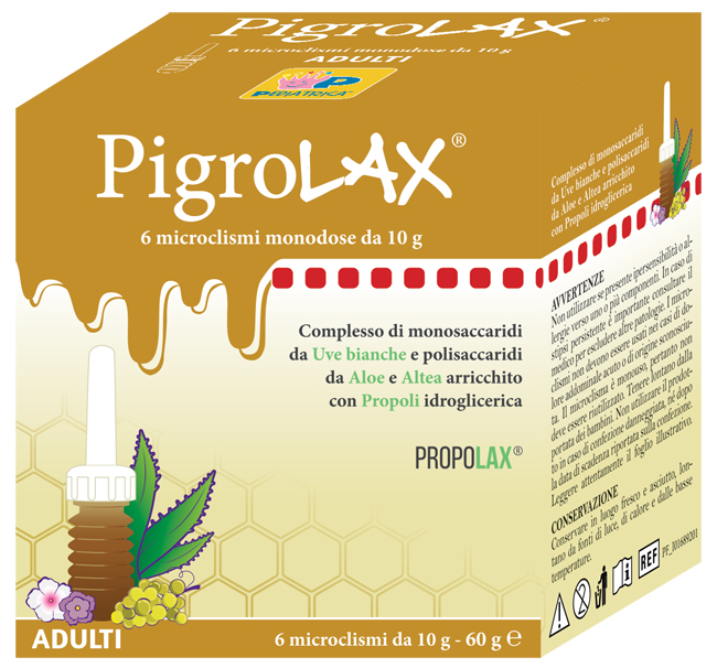 MICROCLISMA PIGROLAX ADULTI 6 X 10 G - UniversoFarmacie.it
