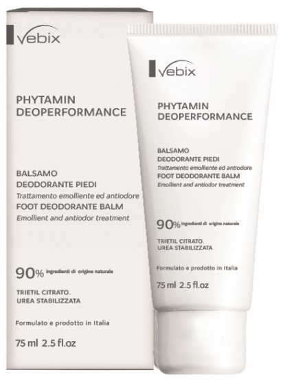 VEBIX PHYTAMIN E DEO PERFORMANCE BALSAMO PIEDI 24H-75ML - UniversoFarmacie.it