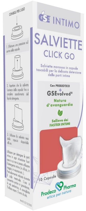 GSE INTIMO SALVIETTE CLICK GO 10 PEZZI - UniversoFarmacie.it