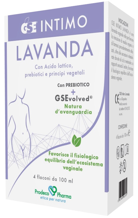 GSE INTIMO LAVANDA 4 FLACONI DA 100 ML - UniversoFarmacie.it