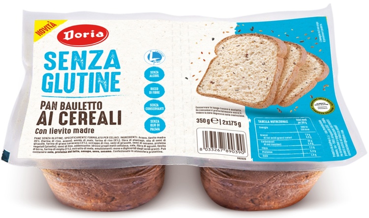 DORIA PAN BAULETTO CEREALI 2 PEZZI DA 175 G - UniversoFarmacie.it