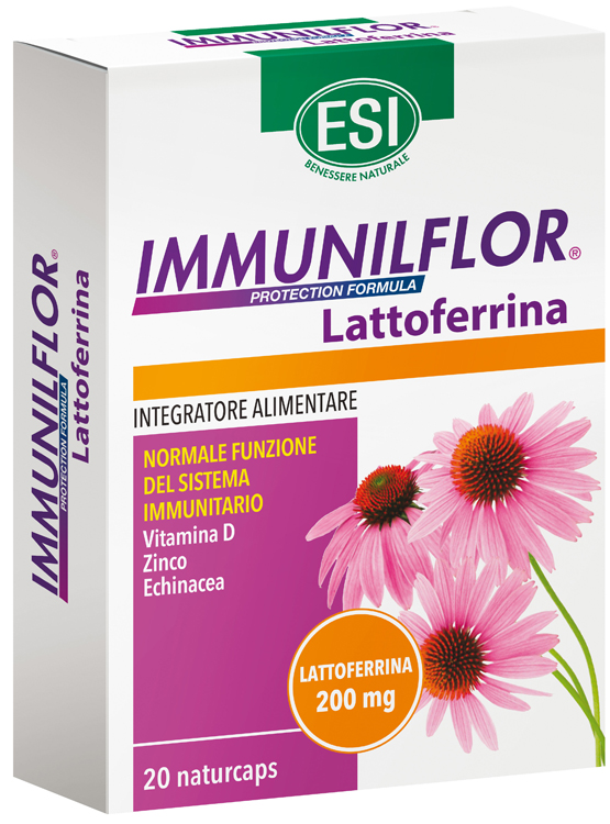 ESI IMMUNILFLOR LATTOFERRINA 20 NATURCAPS - UniversoFarmacie.it