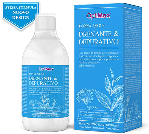 OPTIMAX DRENANTE DEPURATIVO 500 ML - UniversoFarmacie.it