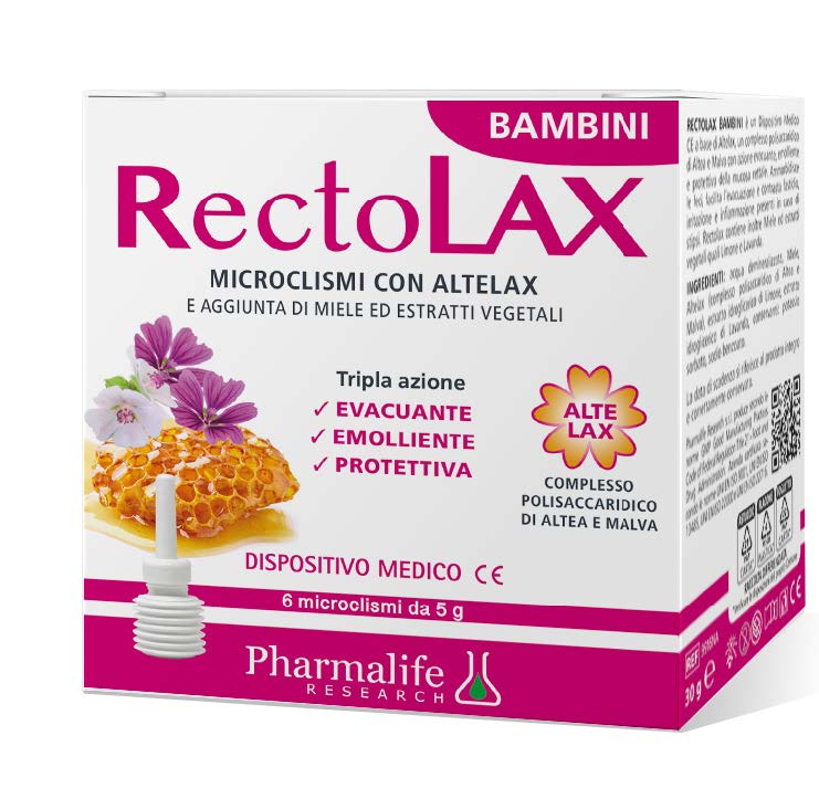 RECTOLAX BAMBINI MICROCLISMI 6 PEZZI DA 5 G - UniversoFarmacie.it