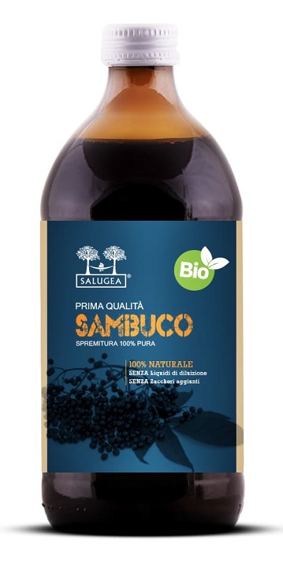 SALUGEA SUCCO SAMBUCO BIO 500 ML - UniversoFarmacie.it