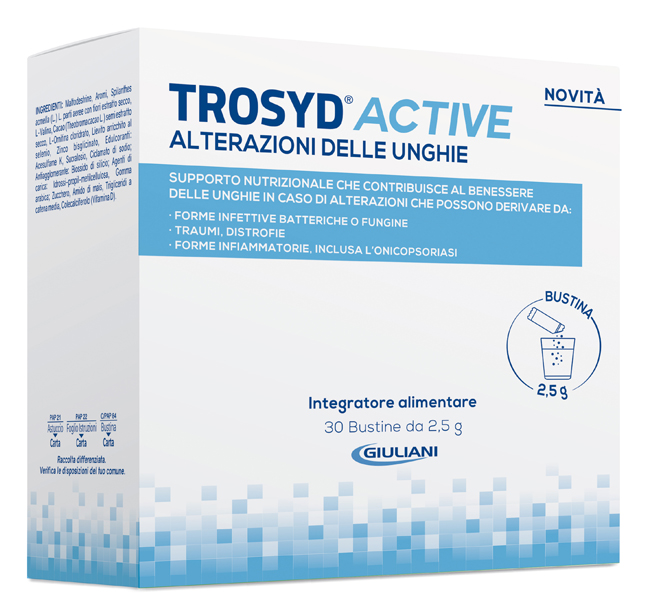 TROSYD ACTIVE ALTERAZIONI UNGHIE 30 BUSTINE - UniversoFarmacie.it