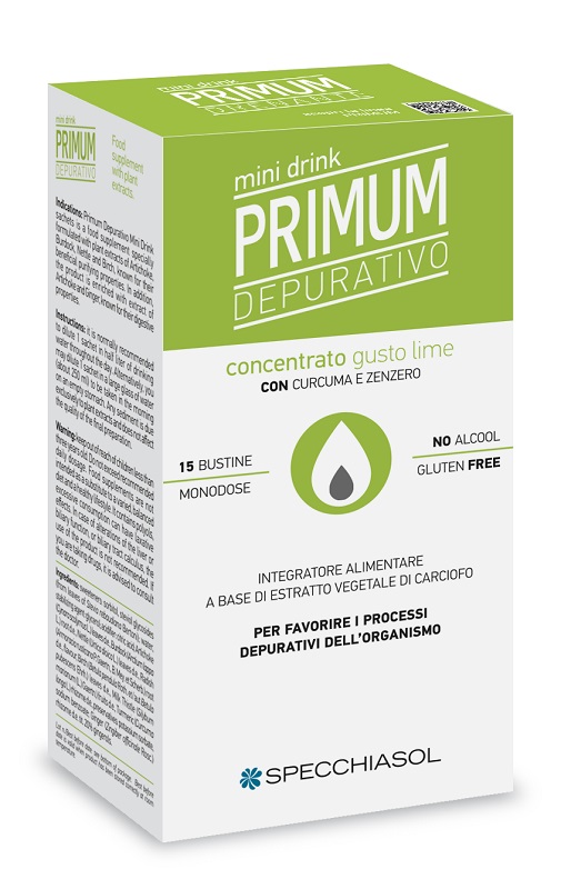 PRIMUM DEPURATIVO MINIDRINK LIME 15 STICK DA 10 ML - UniversoFarmacie.it