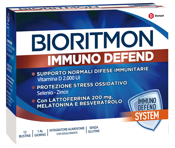 BIORITMON IMMUNO DEFEND 12 BUSTINE - UniversoFarmacie.it