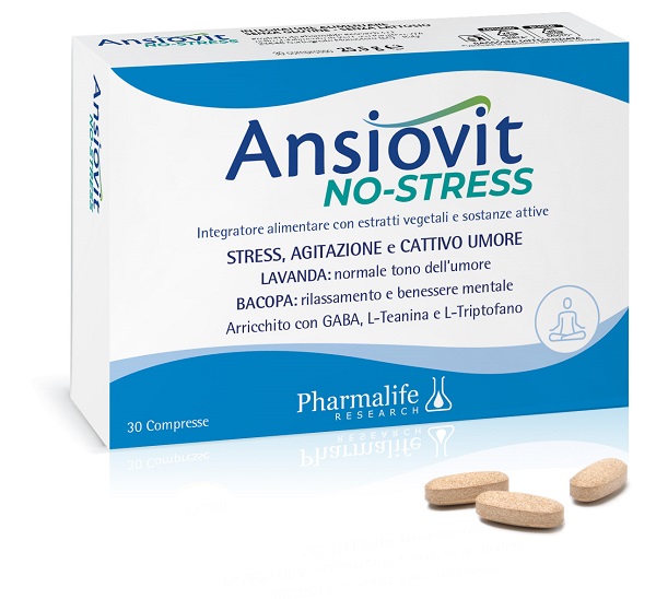 ANSIOVIT NO STRESS 30 COMPRESSE - UniversoFarmacie.it