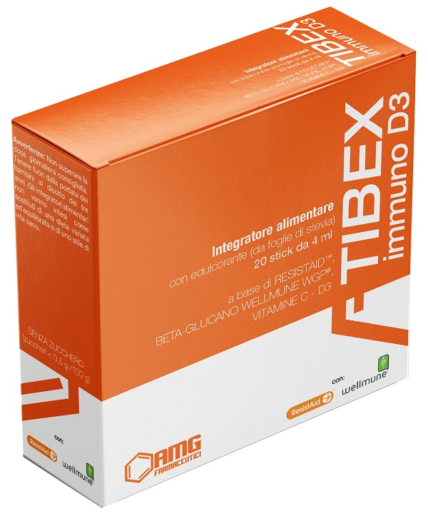 TIBEX IMMUNO D3 20 STICK PACK DA 4 ML - UniversoFarmacie.it