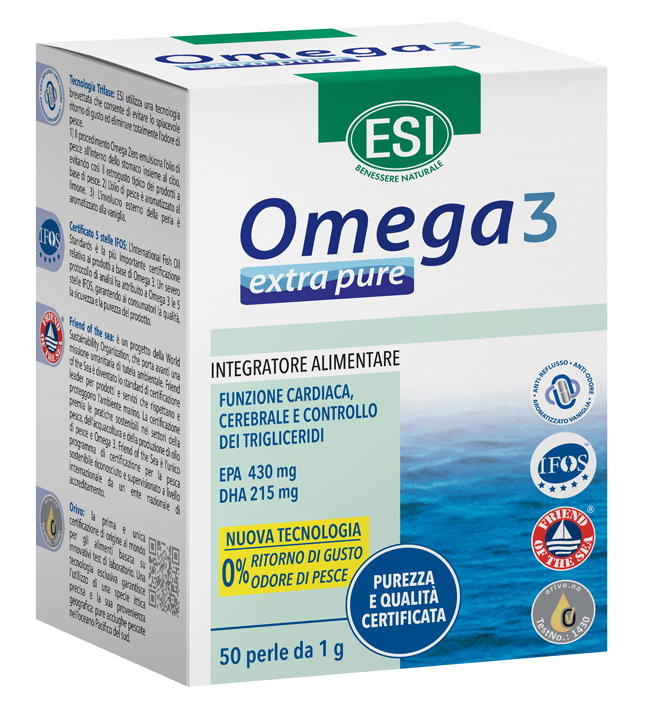 ESI OMEGA 3 EXTRA PURE 50 PERLE - UniversoFarmacie.it